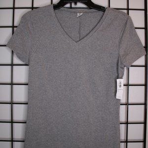 Gray Small Old Navy Cotton Mini Dress with Tag